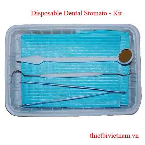 BỘ KHAY KHÁM DÙNG 1 LẦN (DISPOSABLE DENTAL STOMATO - KIT)