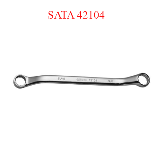 Cờ lê hai đầu vòng 11/16 inch x 3/4 inch SATA 42104
