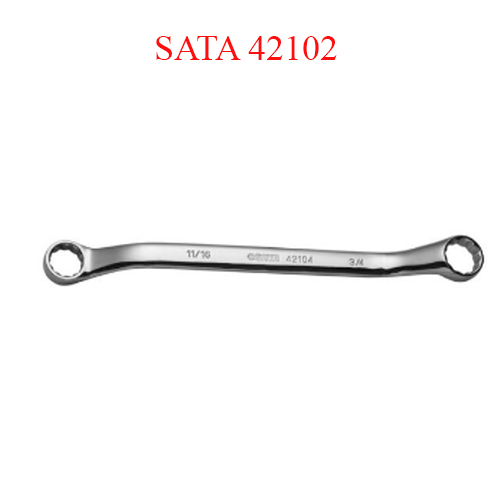 Cờ lê hai đầu vòng 1/2 inch x 9/16 inch SATA 42102
