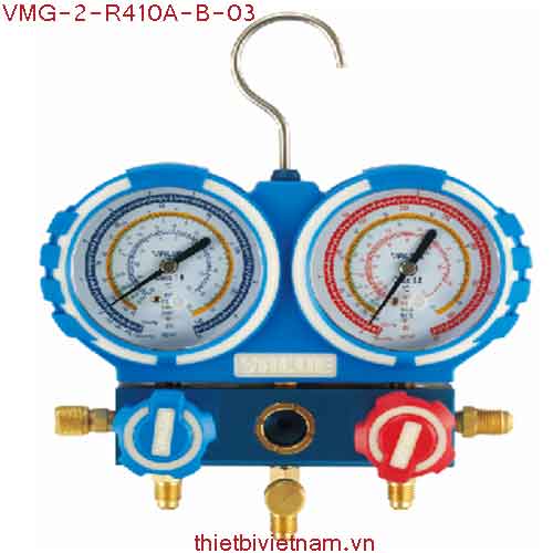 Đồng hồ nạp gas lạnh Value VMG-2-R410A-B-03