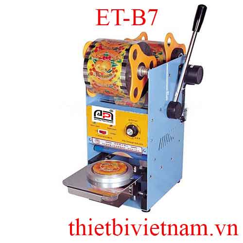 Máy dán ly bán tự động ET-B7