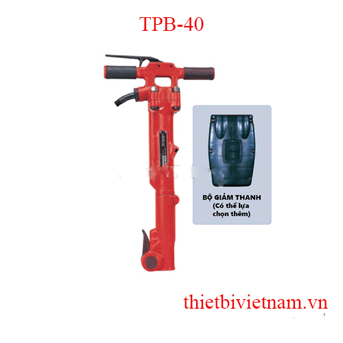 Máy Đục Bê Tông Dùng Khí Nén Giảm Thanh Toku TPB-40