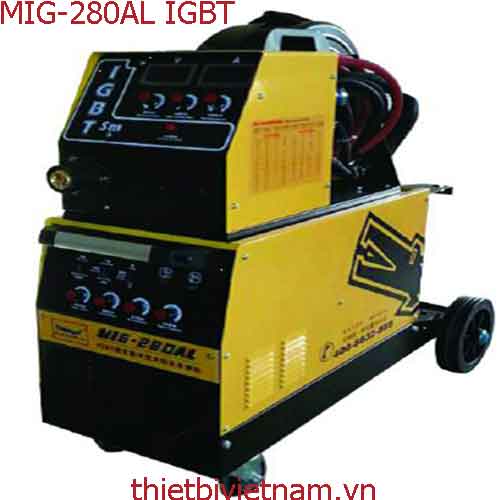 Máy hàn xung nhôm inverter MIG-280AL IGBT
