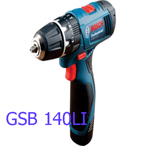 Máy khoan  động lực dùng pin GSB 140LI 12MM -14V