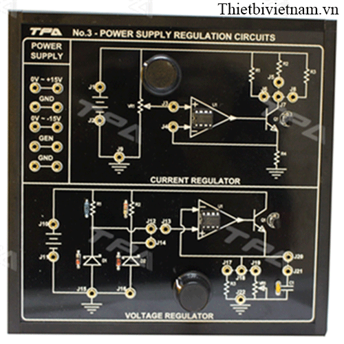 Module thí nghiệm mạch điều chỉnh nguồn công suất 3 - TPAD.Q1013