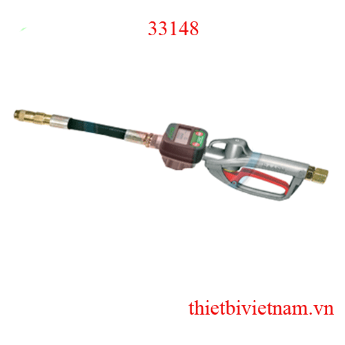 Súng bơm nhớt có đồng hồ đo lượng nhớt bơm Raasm 33148