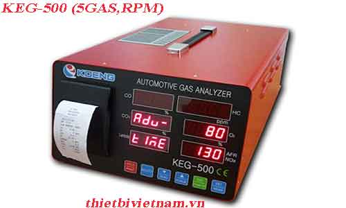 Thiết bị phân tích khí thải động cơ xăng 5 khí và RPM koeng KEG-500 (5GAS,RPM)