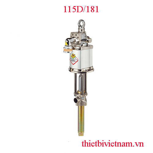 Trụ bơm hóa chất công nghiệp 30 lít/phút Raasm 115D/181