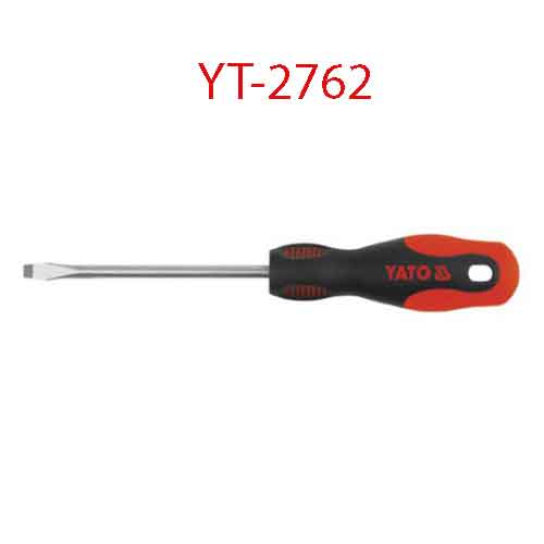 Tuốc-nơ-vít 2 cạnh (-) có nam châm 5x75x5 YATO YT-2762